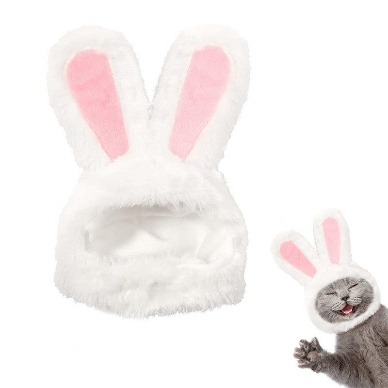 Bunny Ears Pet Hat | Cute Rabbit Costume for Cats & Small Dogs