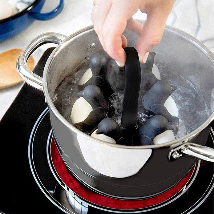 Penguin Egg Holder Cooker | Boil, Store & Serve Eggs the Fun Way